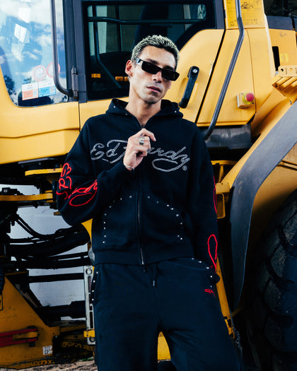 Ed Hardy Ed Hardy Hoodie Black