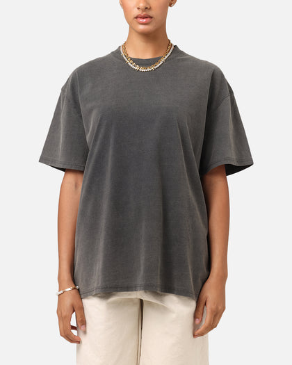 Culture Kings Boxy T-Shirt Black Wash