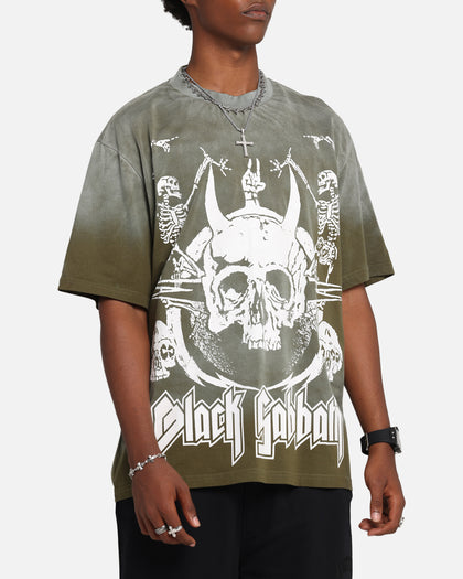 Black Sabbath Sabbath Hem Vintage T-Shirt Washed Black