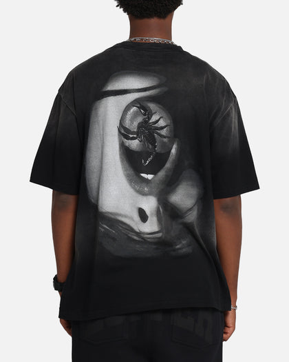 Scorpions Scorpions Blacked Out T-Shirt Washed Black