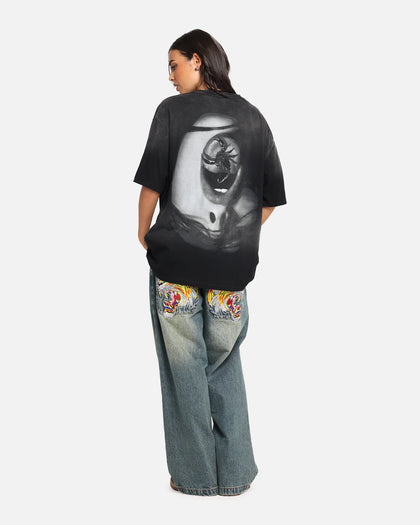 Scorpions Scorpions Blacked Out T-Shirt Washed Black