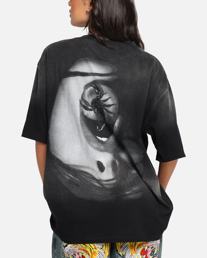 Scorpions Scorpions Blacked Out T-Shirt Washed Black