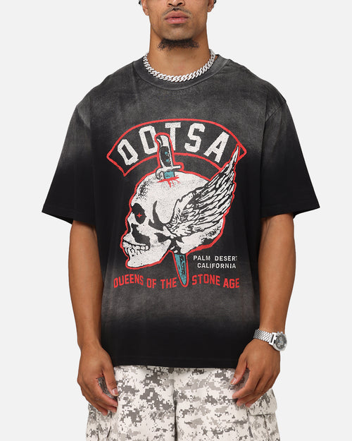 Queens Of The Stone Age Stone Age Vintage T-Shirt Washed Black