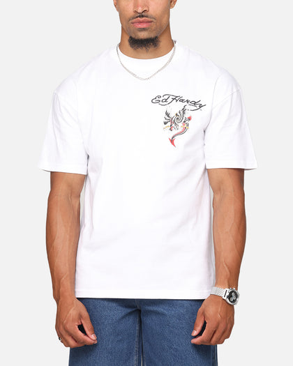 Ed Hardy Serpent T-Shirt White