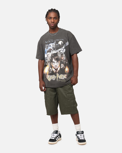 Goat Crew X Harry Potter Sorcerer's Stone Heavy T-Shirt Black Wash