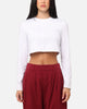 XXIII Women's Serene Long Sleeve Crop T-Shirt White