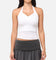 XXIII Women's Rib Halter Top White