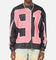 Criminal Damage 91 Mesh Long Sleeve T-Shirt Caviar