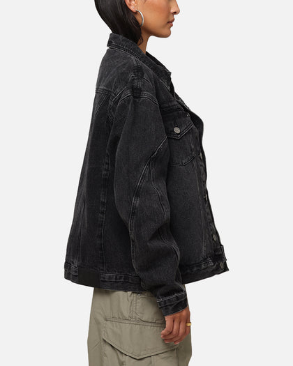 Saint Morta Armoury Denim Jacket Black Shadow
