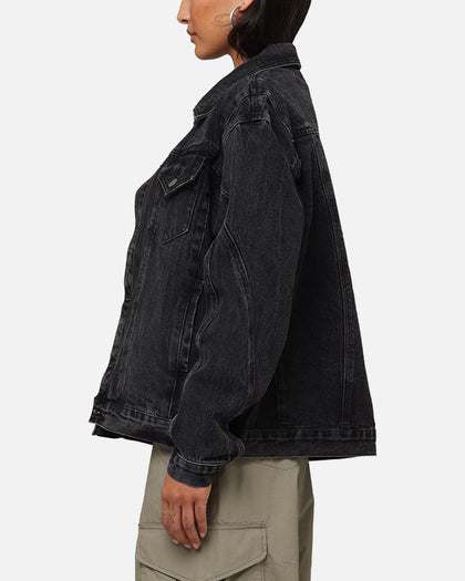 Saint Morta Armoury Denim Jacket Black Shadow