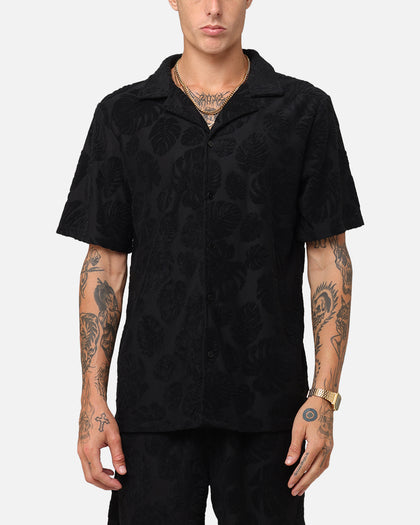 XXIII Dark Amazon Button Up Shirt Black