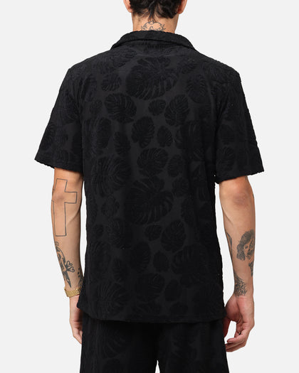 XXIII Dark Amazon Button Up Shirt Black