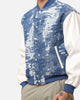 XXIII Textured Varsity Jacket Blue/White