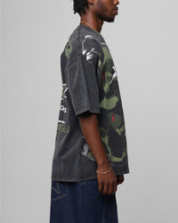 Loiter Motocross Vintage T-Shirt Vintage Black