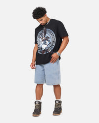 Goat Crew X Yu-Gi-Oh! Dark Magician Card Heavy T-Shirt Black