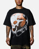Goat Crew X Halo Halo Reach Emilie Big Head Vintage T-Shirt Black Acidwash