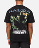 Goat Crew X Halo Big Head Heavyweight T-Shirt Black