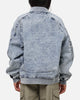 Saint Morta Flight Denim Jacket Blue Stonewash