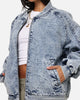 Saint Morta Flight Denim Jacket Blue Stonewash