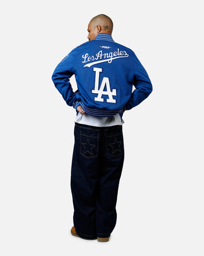 Pro Standard Los Angeles Dodgers Double Knit Jacket Blue