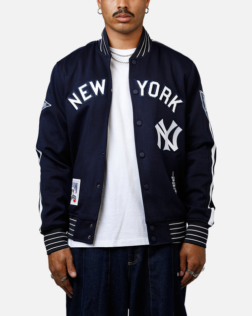 Pro Standard New York Yankees Double Knit Jacket Navy