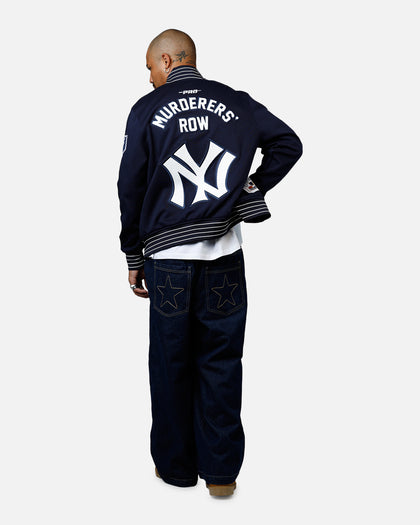 Pro Standard New York Yankees Double Knit Jacket Navy