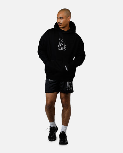 Pro Standard Los Angeles Dodgers Chenille Hoodie Black