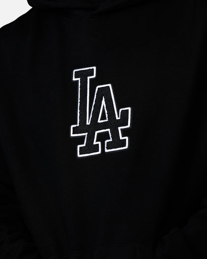 Pro Standard Los Angeles Dodgers Chenille Hoodie Black
