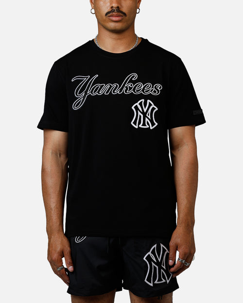 Pro Standard New York Yankees Chenille T-Shirt Black