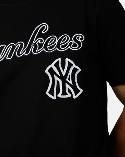 Pro Standard New York Yankees Chenille T-Shirt Black