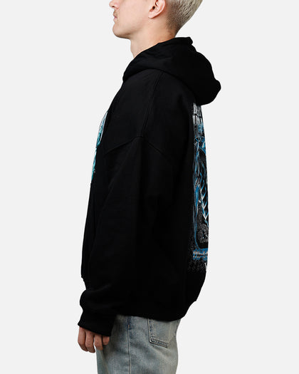 Goat Crew X Yu-Gi-Oh! Blue Eyes White Dragon Premium Hoodie Black