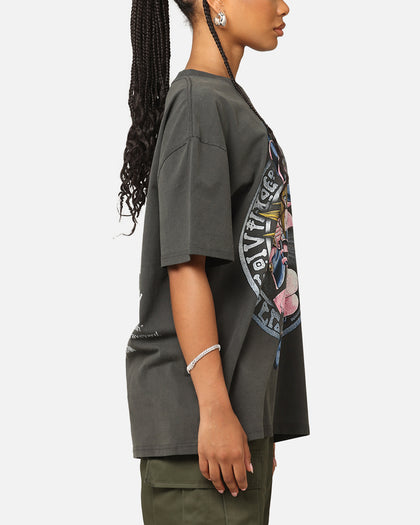 Goat Crew X Yu-Gi-Oh! Dark Magician Girl Card Heavyweight T-Shirt Black Wash