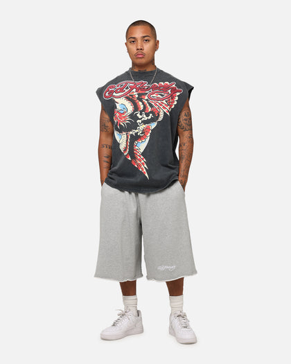 Ed Hardy Eagle Motor Muscle T-Shirt Black