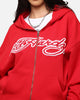 Ed Hardy Women's Rose Zip Hoodie Red