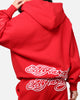 Ed Hardy Women's Rose Zip Hoodie Red