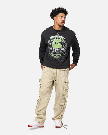 Mitchell & Ness X Mclaren Lando Norris Helmet Crewneck Faded Black