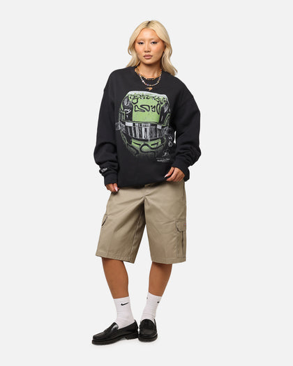 Mitchell & Ness X Mclaren Lando Norris Helmet Crewneck Faded Black