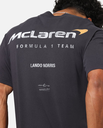Mitchell & Ness X Mclaren Lando Norris Helmet T-Shirt Faded Black