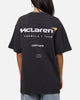 Mitchell & Ness X Mclaren Oscar Piastri Helmet T-Shirt Faded Black