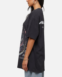 Mitchell & Ness X Mclaren Oscar Piastri Helmet T-Shirt Faded Black