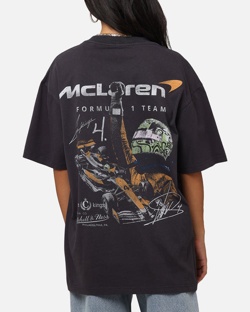 Mitchell & Ness X Mclaren Lando Norris Victory T-Shirt Faded Black