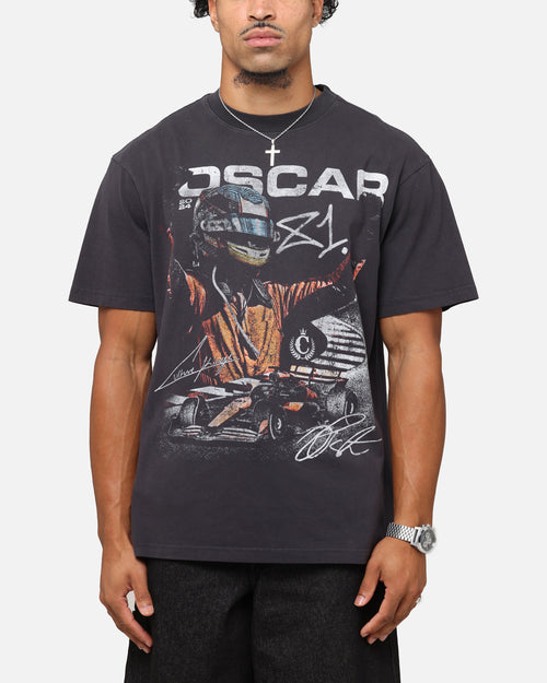 Mitchell & Ness X Mclaren Oscar Piastri Victory T-Shirt Faded Black