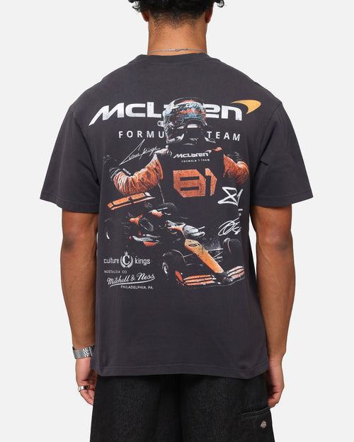 Mitchell & Ness X Mclaren Oscar Piastri Victory T-Shirt Faded Black