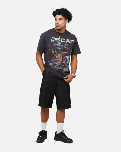 Mitchell & Ness X Mclaren Oscar Piastri Victory T-Shirt Faded Black