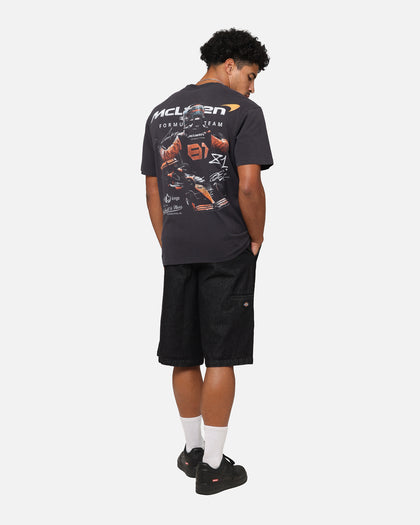 Mitchell & Ness X Mclaren Oscar Piastri Victory T-Shirt Faded Black