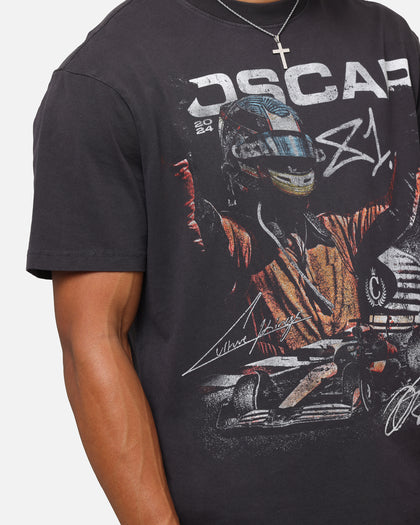 Mitchell & Ness X Mclaren Oscar Piastri Victory T-Shirt Faded Black