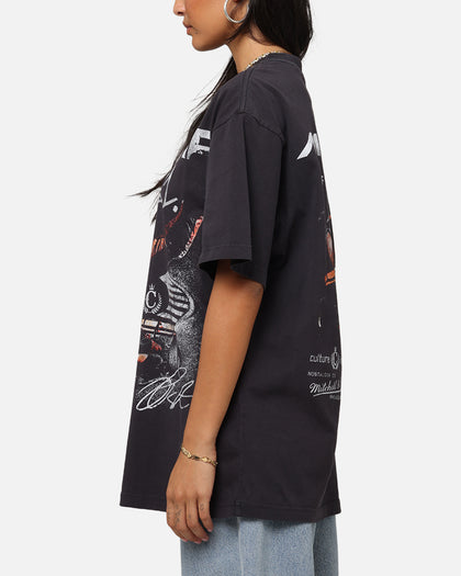 Mitchell & Ness X Mclaren Oscar Piastri Victory T-Shirt Faded Black