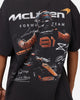 Mitchell & Ness X Mclaren Oscar Piastri Victory T-Shirt Faded Black