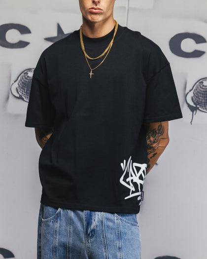 Carre Tagline T-Shirt Black