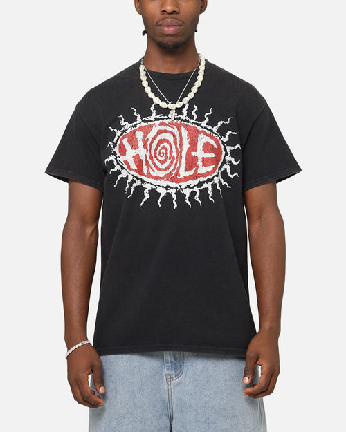 Hole Hole Vintage T-Shirt Black Vintage